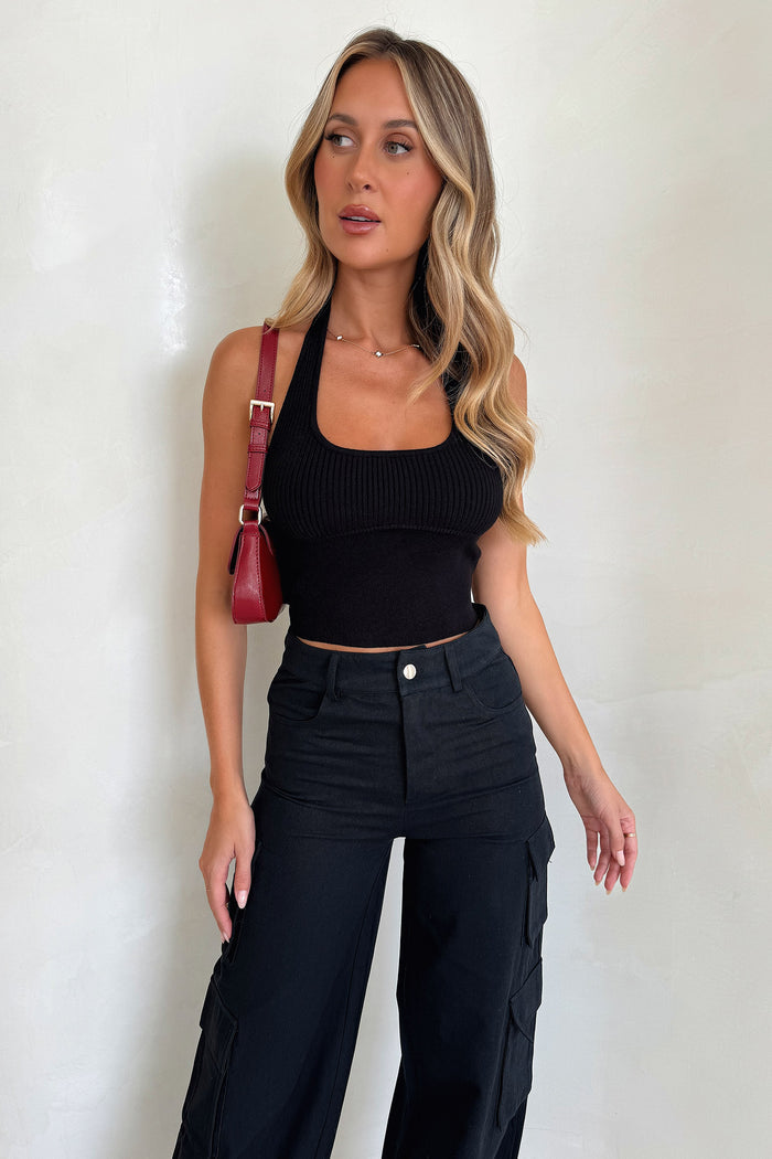 Venus Cargo Pants - Black Tall