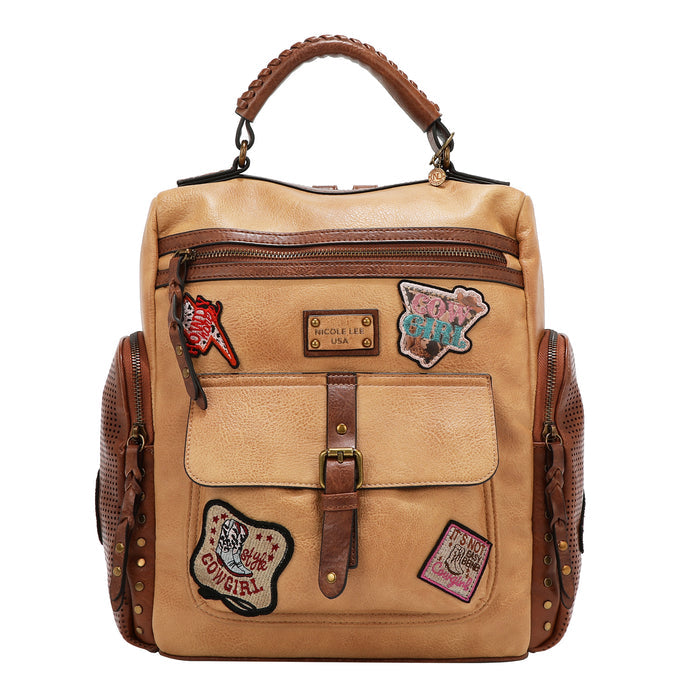 VINTAGE PATCH BACKPACK