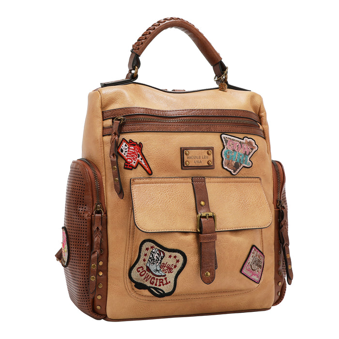 VINTAGE PATCH BACKPACK