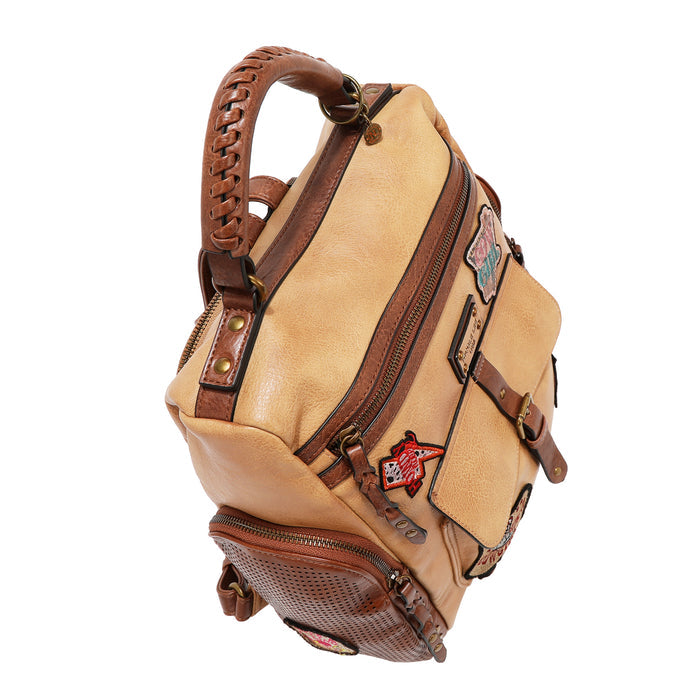 VINTAGE PATCH BACKPACK