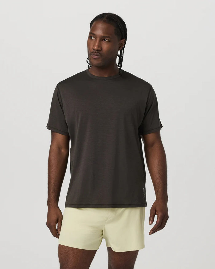 VUORI SHORT SLEEVE TERRAIN TEE CARBON MENS T-SHIRT