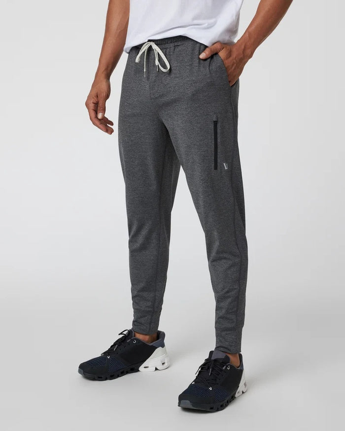 VUORI SUNDAY PERFORMANCE JOGGER 28" CHARCOAL HEATHER MENS PANT