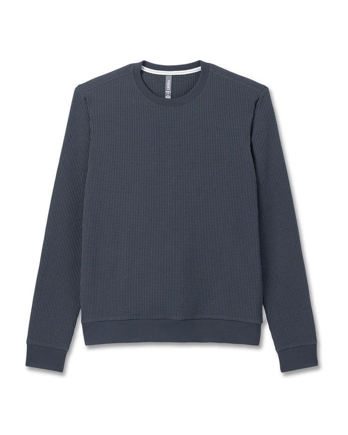 VUORI TECH WAFFLE CREW INK MENS CREWNECK