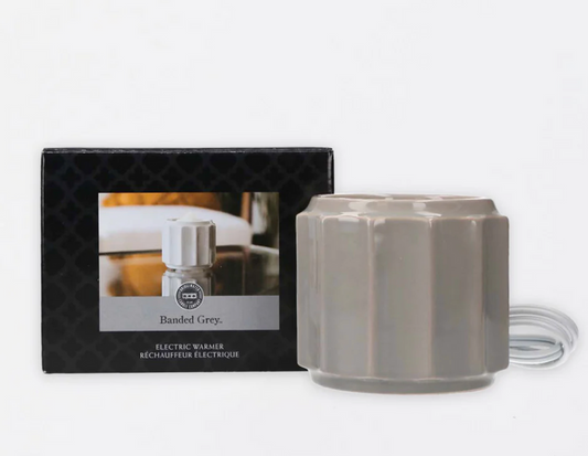 Wax Warmer | Grey Banded