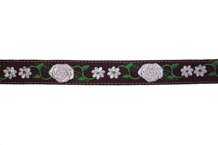 White Rose Belt - Café