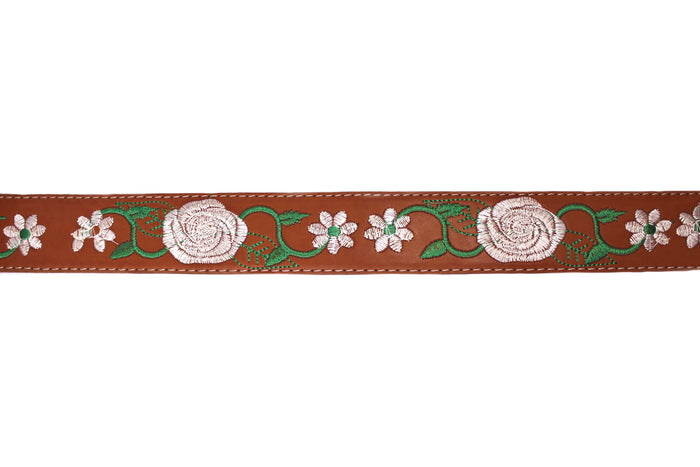White Rose Belt - Honey