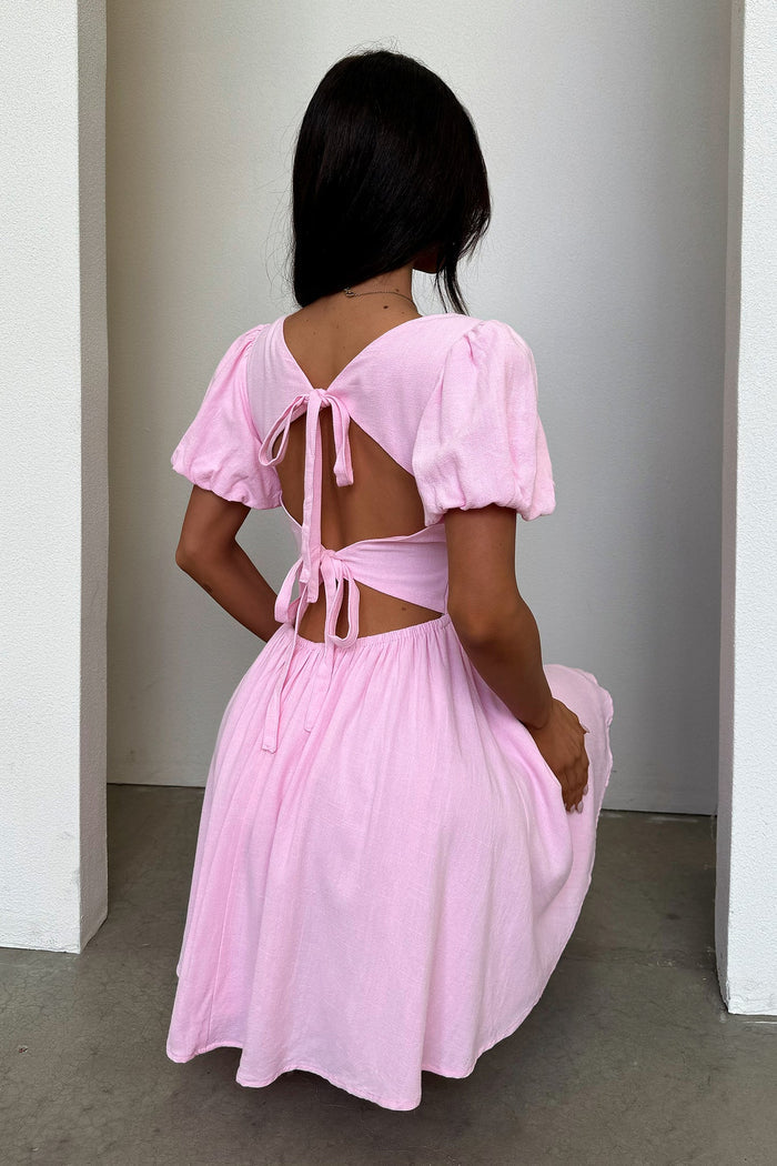 Whitney Mini Dress - Pink