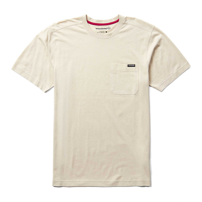 Wolverine Classic Short Sleeve Pocket T-Shirt - Stone
