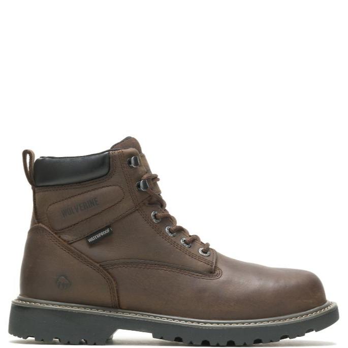 Wolverine Floorhand Waterproof Steel- Toe 6" Boot
