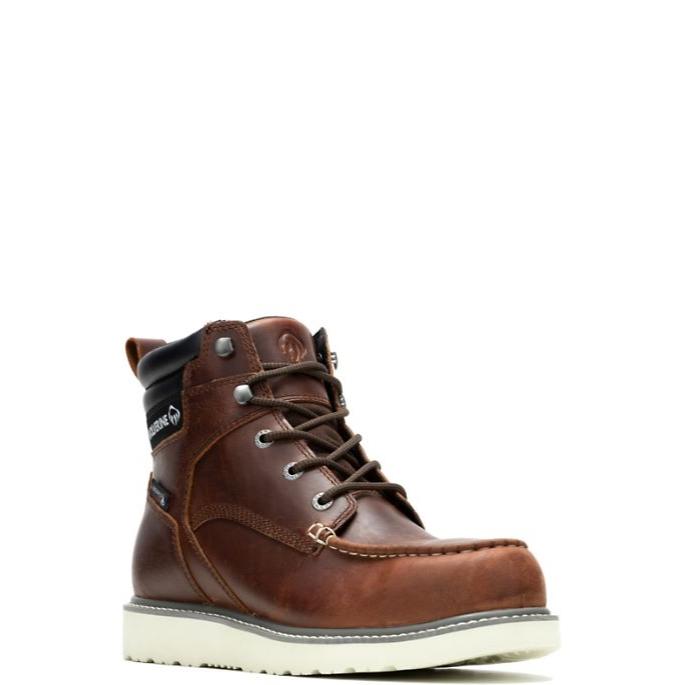 Wolverine Trade Wedge 6" Moc-Toe Work Boot - Rust
