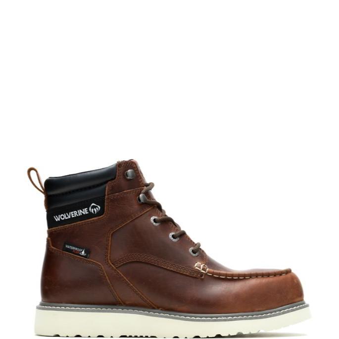 Wolverine Trade Wedge 6" Moc-Toe Work Boot - Rust