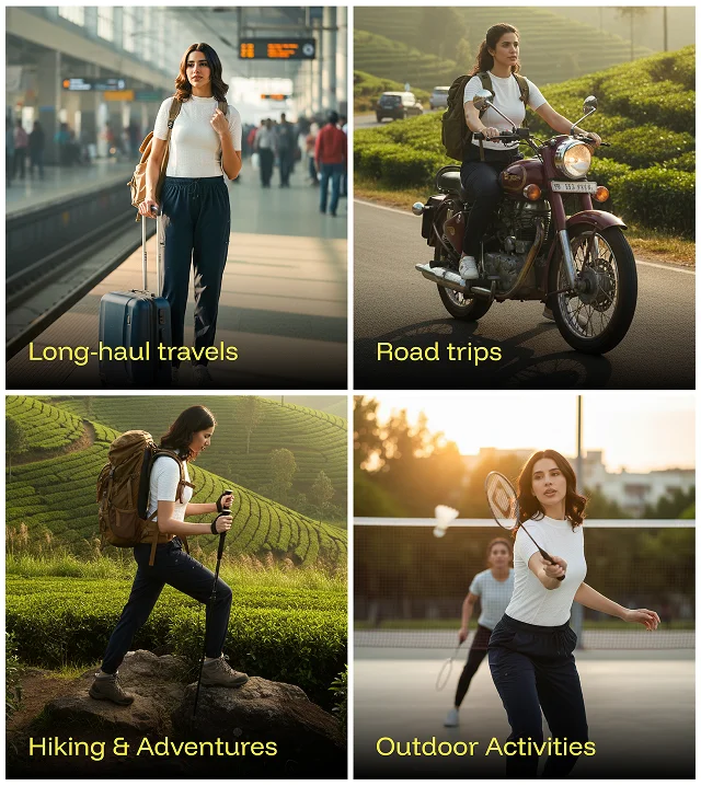 Women Travel Joggers Lite