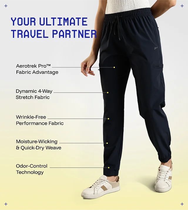 Women Travel Joggers Lite