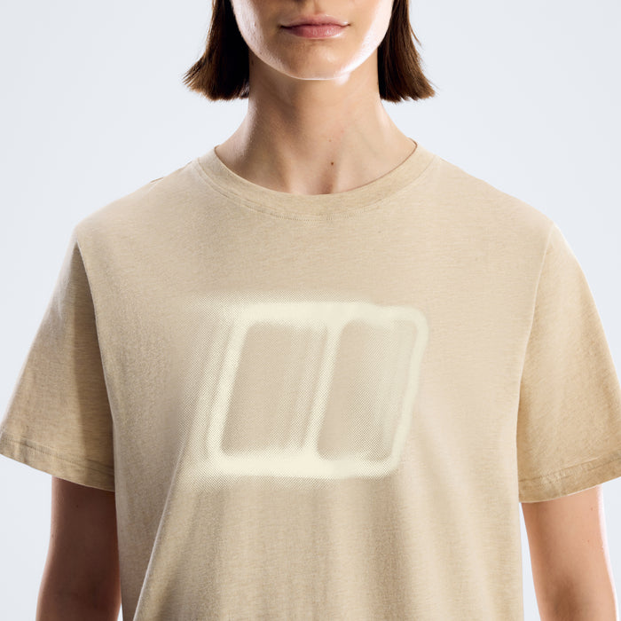 Women's Blockmorph Essential Tee  - Tuscan Marl