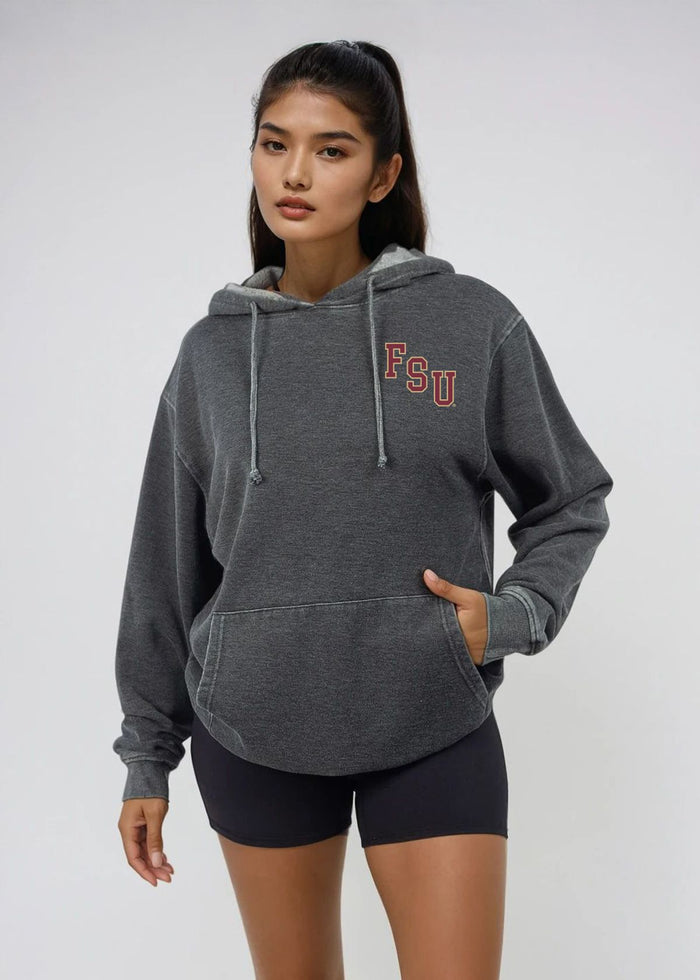 Women's Burnout Florida State Front Back Everybody Hoodie