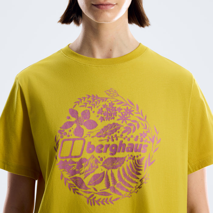 Women's Foliage Essential Tee  - Acid Rain