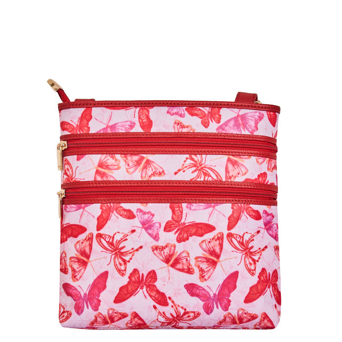 Women's butterfly crossbody sling bag for work, travel, and daily use-back view