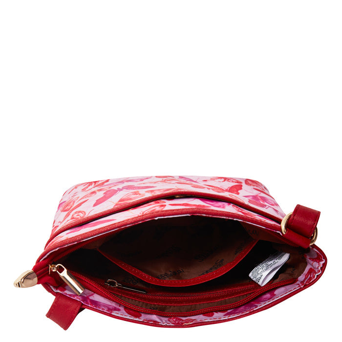 Women's butterfly crossbody sling bag for work, travel, and daily use-interior view