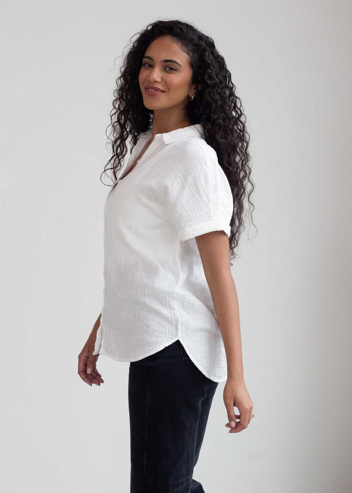 Women's Weekend Button-Up