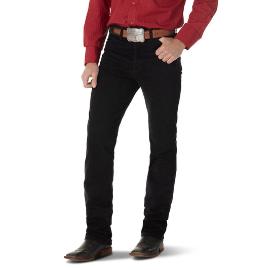Wrangler Cowboy Cut Silver Edition Slim Fit - Black