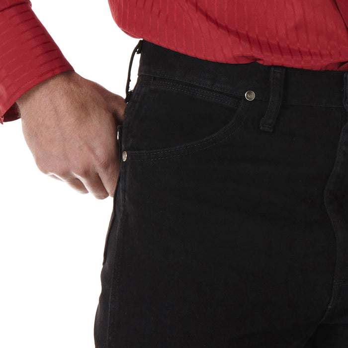 Wrangler Cowboy Cut Silver Edition Slim Fit - Black