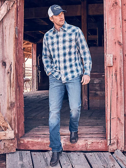 Wrangler Retro Slim Fit Jean- Gaffrey