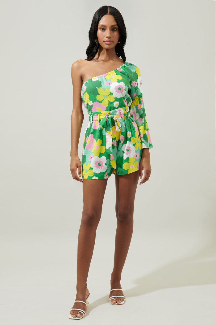Wrenly Floral High Waisted Shorts