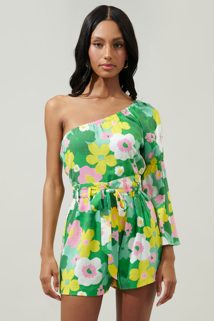 Wrenly Floral High Waisted Shorts