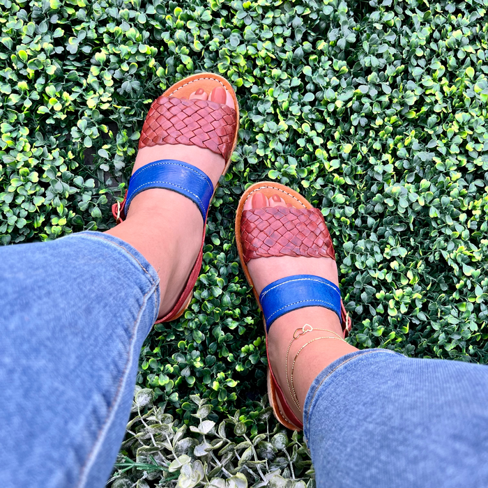 "Xiomara" Double Strap Sandals