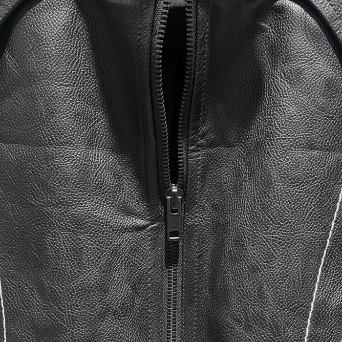 Yat Leather Vest by CRUX