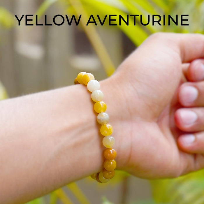Yellow Aventurine Beads Bracelet — Awaken Confidence, Joy & Personal Power