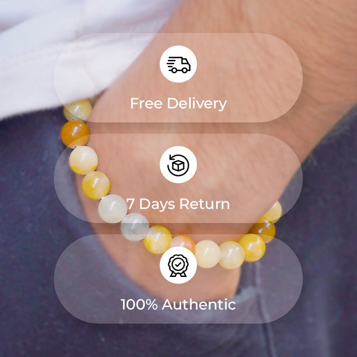 Yellow Aventurine Beads Bracelet — Awaken Confidence, Joy & Personal Power
