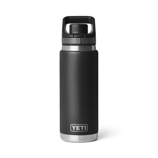 YETI RAMBLER 26OZ BOTTLE WITH FLIP CHUG CAP BLACK