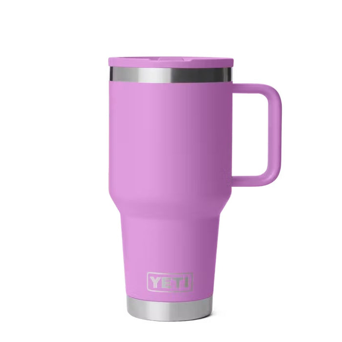 YETI RAMBLER 30OZ TRAVEL STRAW MUG WITH COLOUR-MATCHED STRAW LID
