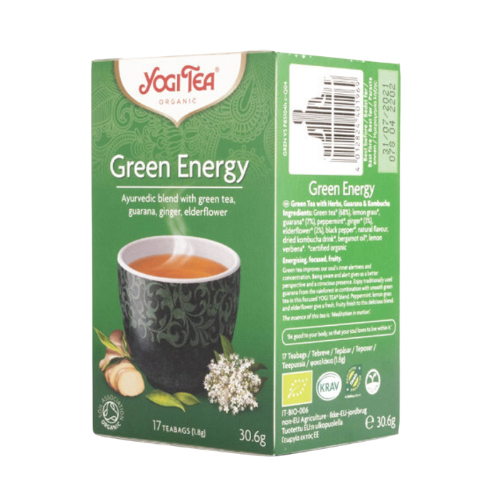 Yogi Tea Green Energy Tea 17 Bags