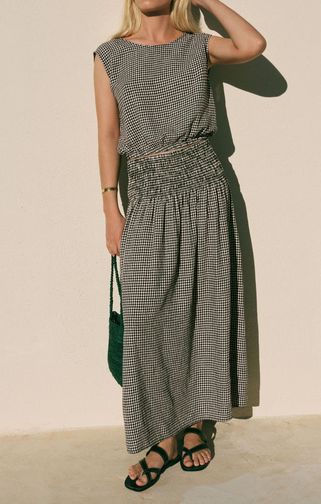 Z Supply | Brooke Gingham Maxi Skirt