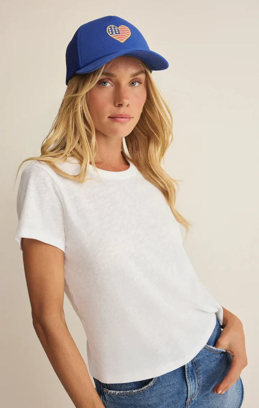 Z Supply |  Heart Flag trucker Hat